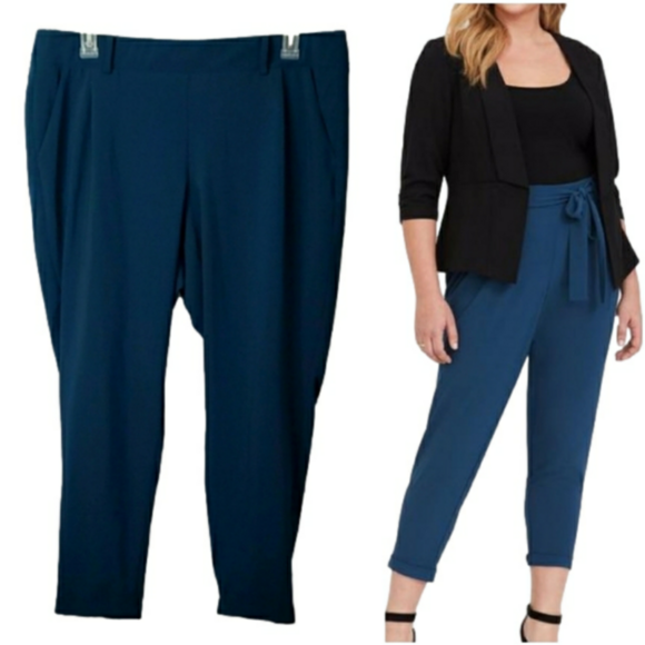 torrid Pants - Torrid 2 Blue Cigarette Pant 2X
